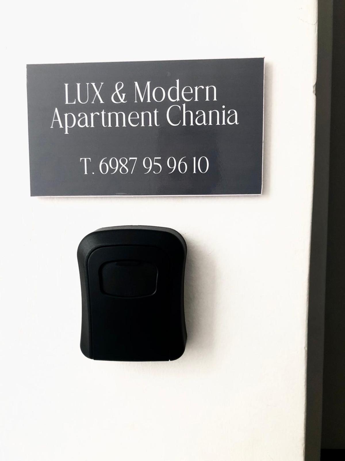 Lux And Modern Apartment Chania La Canea Exterior foto